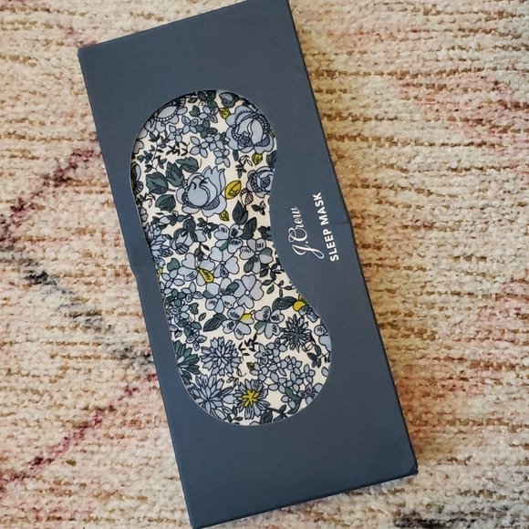 NIB J Crew Floral Sleep Mask - Picture 2 of 5